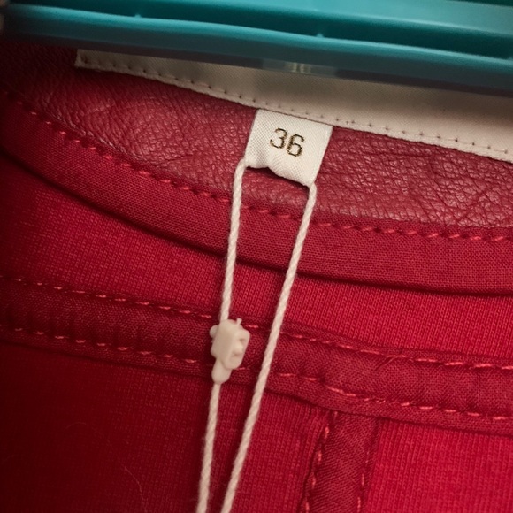 Maje brand new leather jacket. Size 36. With tag. - Picture 3 of 4